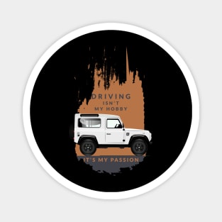 Jeep Lovers 4x4 Rover T-Shirt Magnet